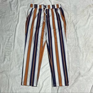 Pants with stripes